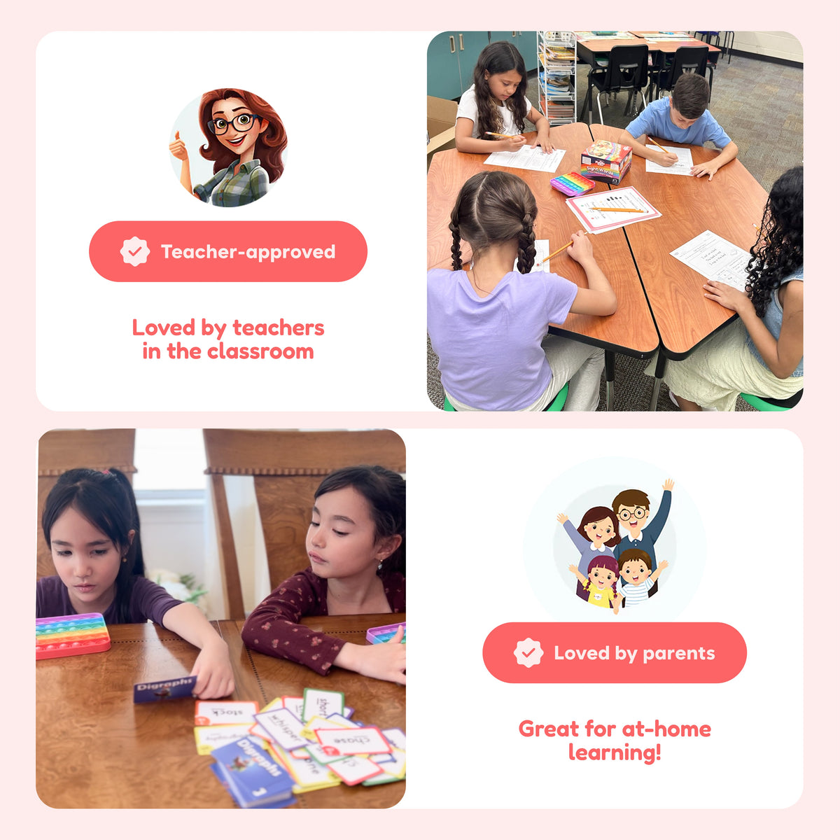 1st Grade Classroom Bundle Educational Toys by The Fidget Games with teacher-approved badge on Tampa Home & Garden Store