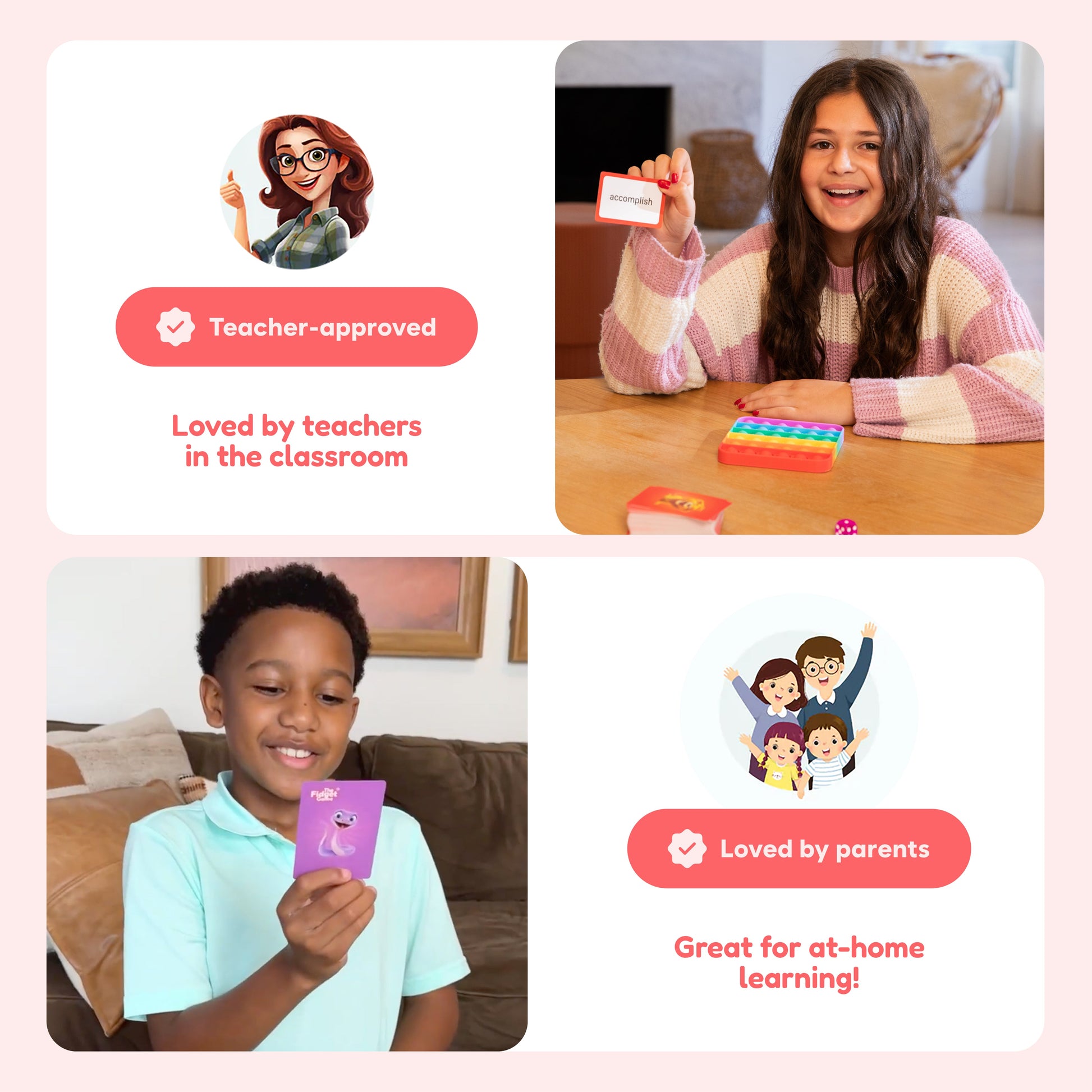 Grade 3-5 Classroom Bundle by The Fidget Games; teacher-approved word cards on Tampa Home & Garden Store