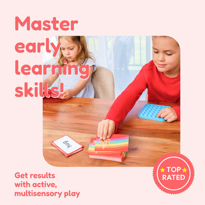 Pre-K Classroom Bundle by The Fidget Games — word flashcards for multisensory learning on Tampa Home & Garden Store