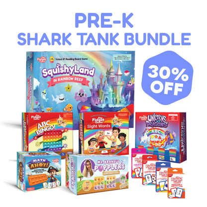 Pre-K Shark Tank Bundle educational toys Rainbow Reef SquishyLand and ABC Sight Words on Tampa Home & Garden Store