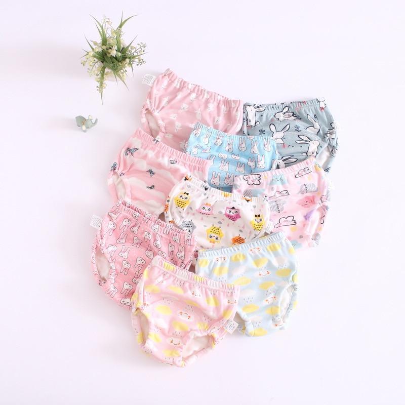 Stevvex cloth diaper training pants set in pastel prints, 6-layer cotton reusable nappies on Tampa Home & Garden Store