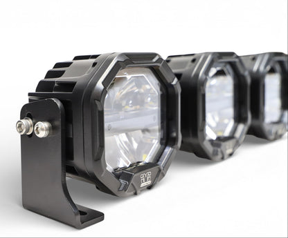 2 Light U-Con Interlocking Off Road LED Pod With Amber or White DRL Running Light