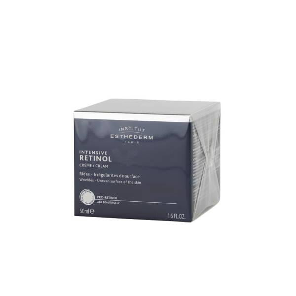 Esthederm Intensive Retinol face cream box, dark blue packaging, 50ml, Beauty Care Bag on Tampa Home & Garden Store