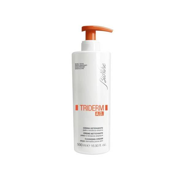Triderm Alpha oil-based body cream bottle, white with orange pump Beauty Care Bag on Tampa Home & Garden Store