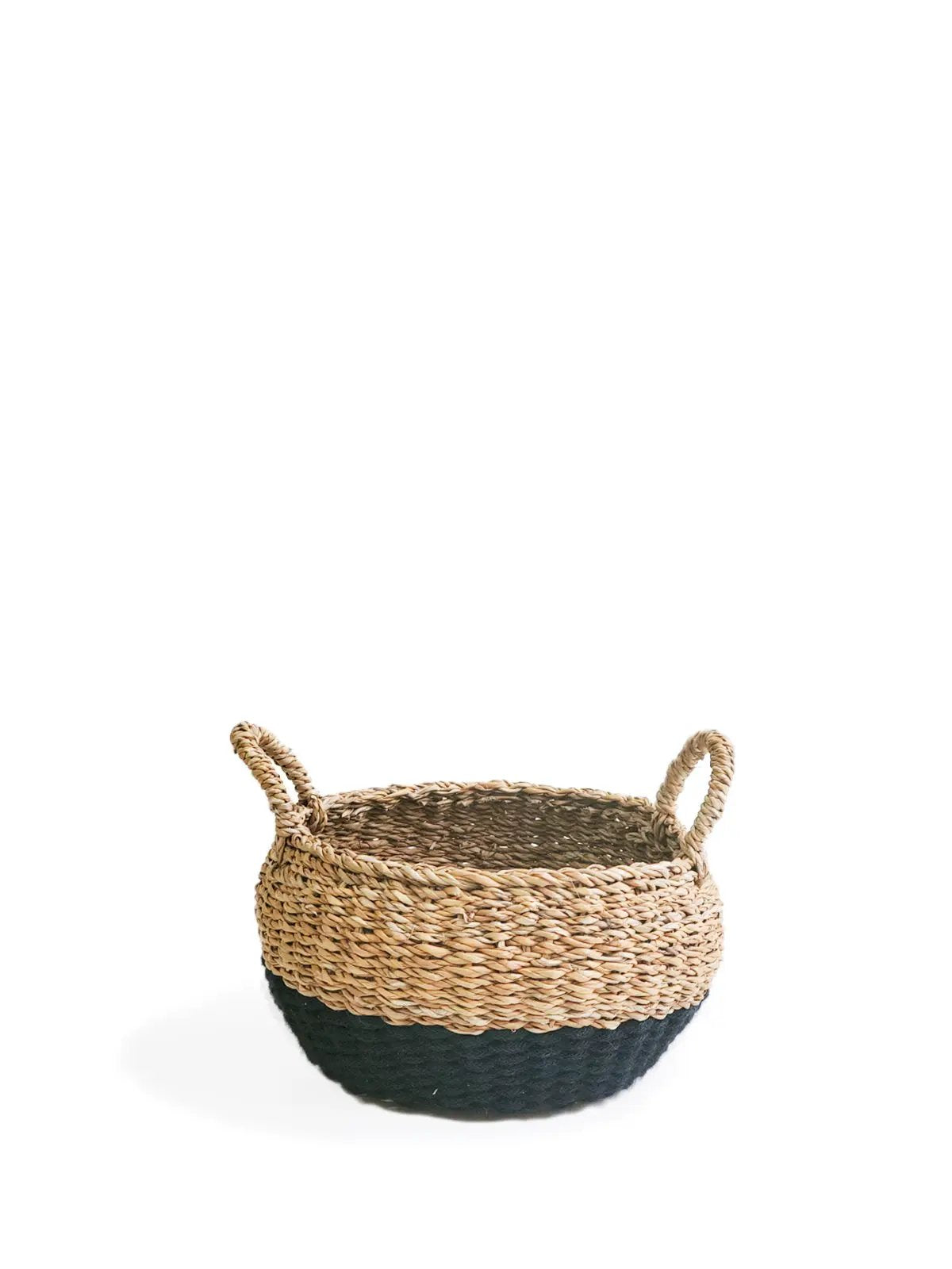 Ula Floor Basket - Black - Tampa Home & Garden Store