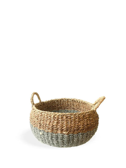 Ula Floor Basket - Black - Tampa Home & Garden Store