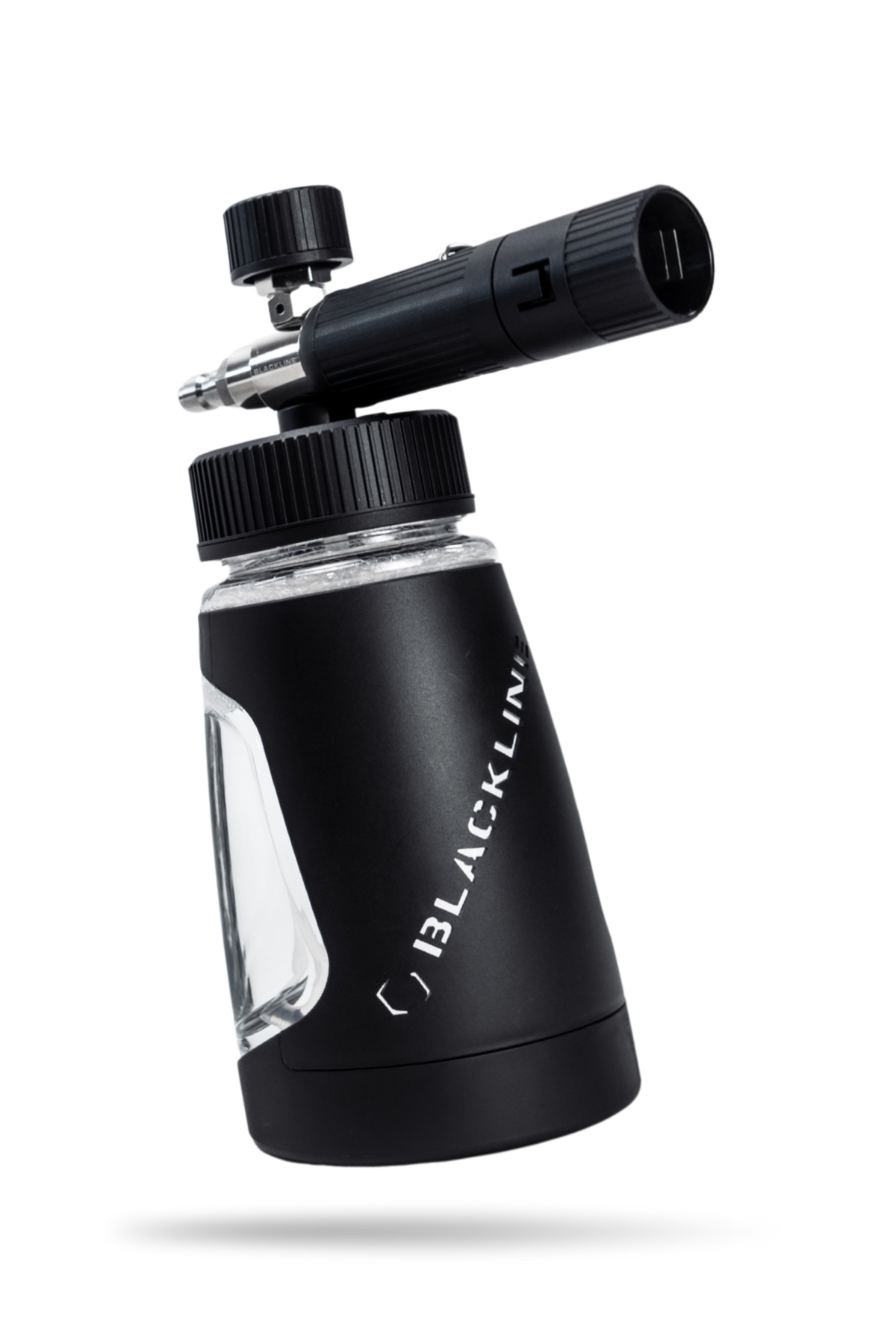 BLACKLINE Ultra Series Foam Cannon on a black bottle by Blackline Car Care on Tampa Home & Garden Store