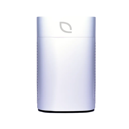 Air Sentry 1000 air purifier, white cylindrical unit with leaf logo by Emerge Survival on Tampa Home & Garden Store