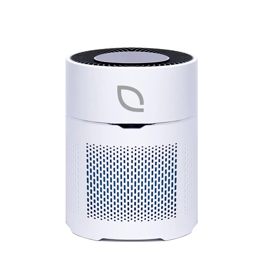 Air Sentry 300 air purifier by Emerge Survival, white cylindrical with perforated sides on Tampa Home & Garden Store