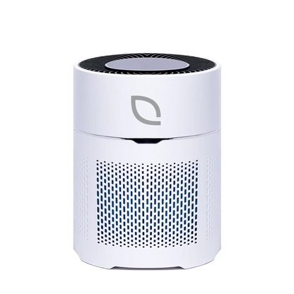 Air Sentry 300 air purifier by Emerge Survival, white cylindrical with perforated sides on Tampa Home & Garden Store