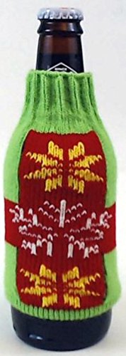 Uncle Bob's Ugly Sweater Beer Bottle Covers - Red Penguin - Tampa Home & Garden Store