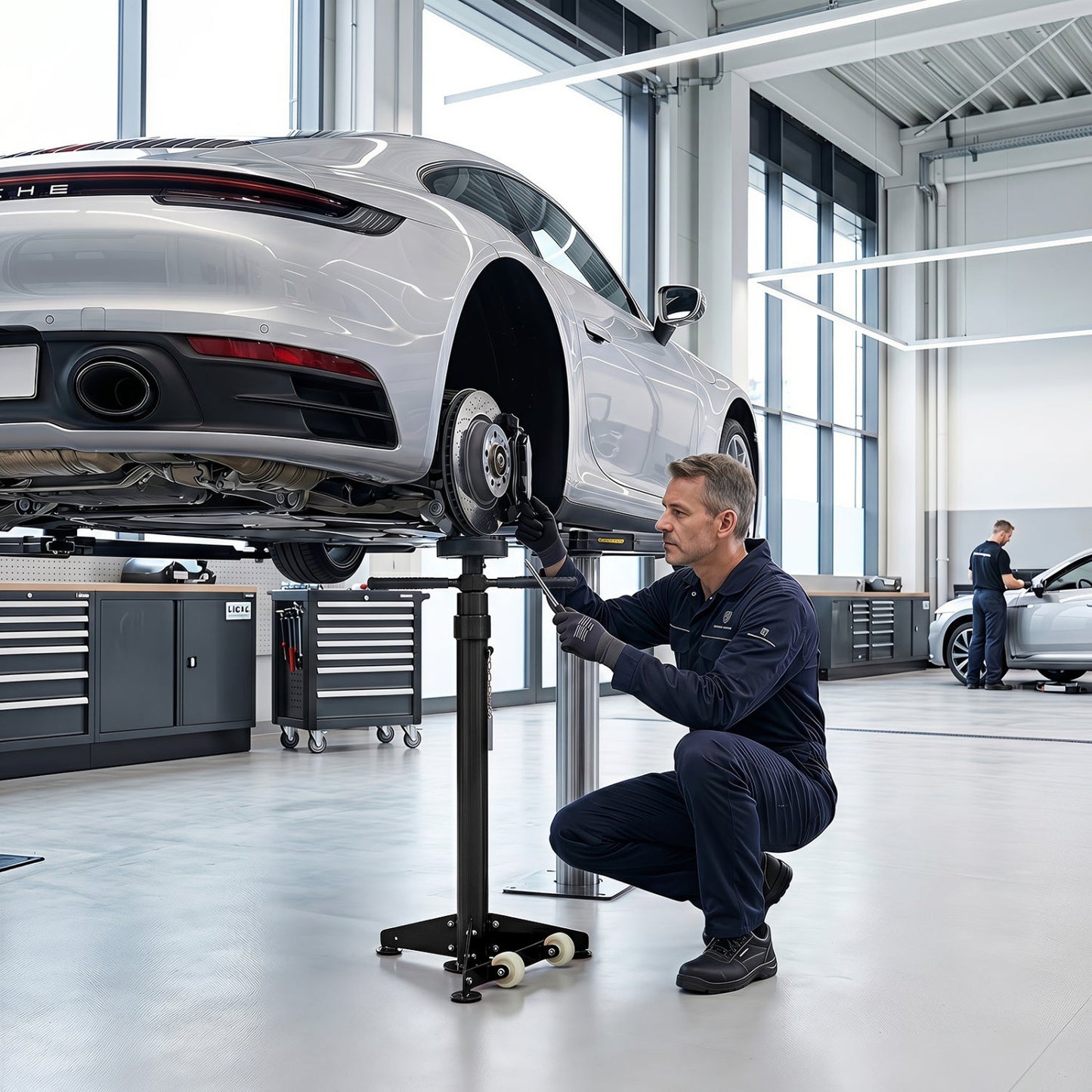 Underhoist Support Stand Adjustable Height