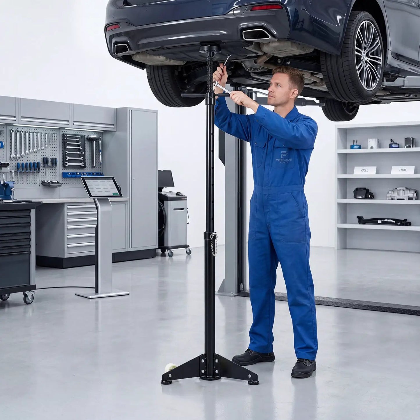 Underhoist Support Stand Adjustable Height