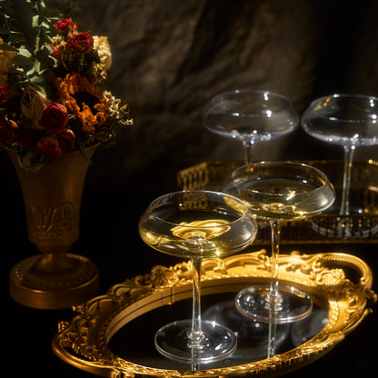 Set of Four Spritz Champagne Cocktail Glasses