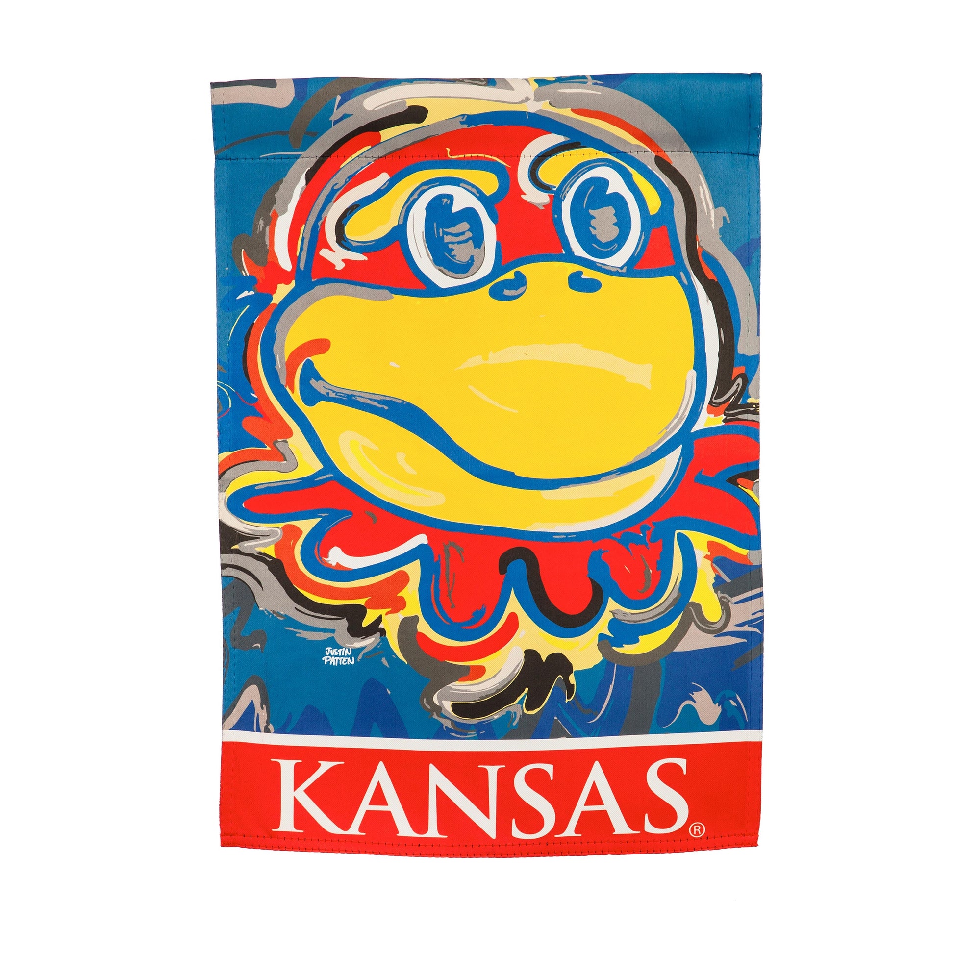 University of Kansas, Suede GDN Justin Patten - Tampa Home & Garden Store