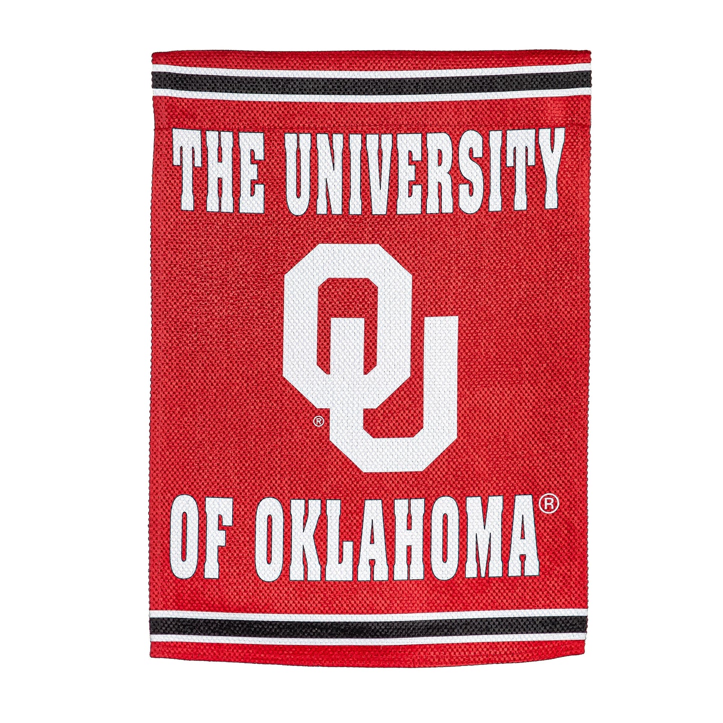 University of Oklahoma Embossed Suede House Flag - Tampa Home & Garden Store