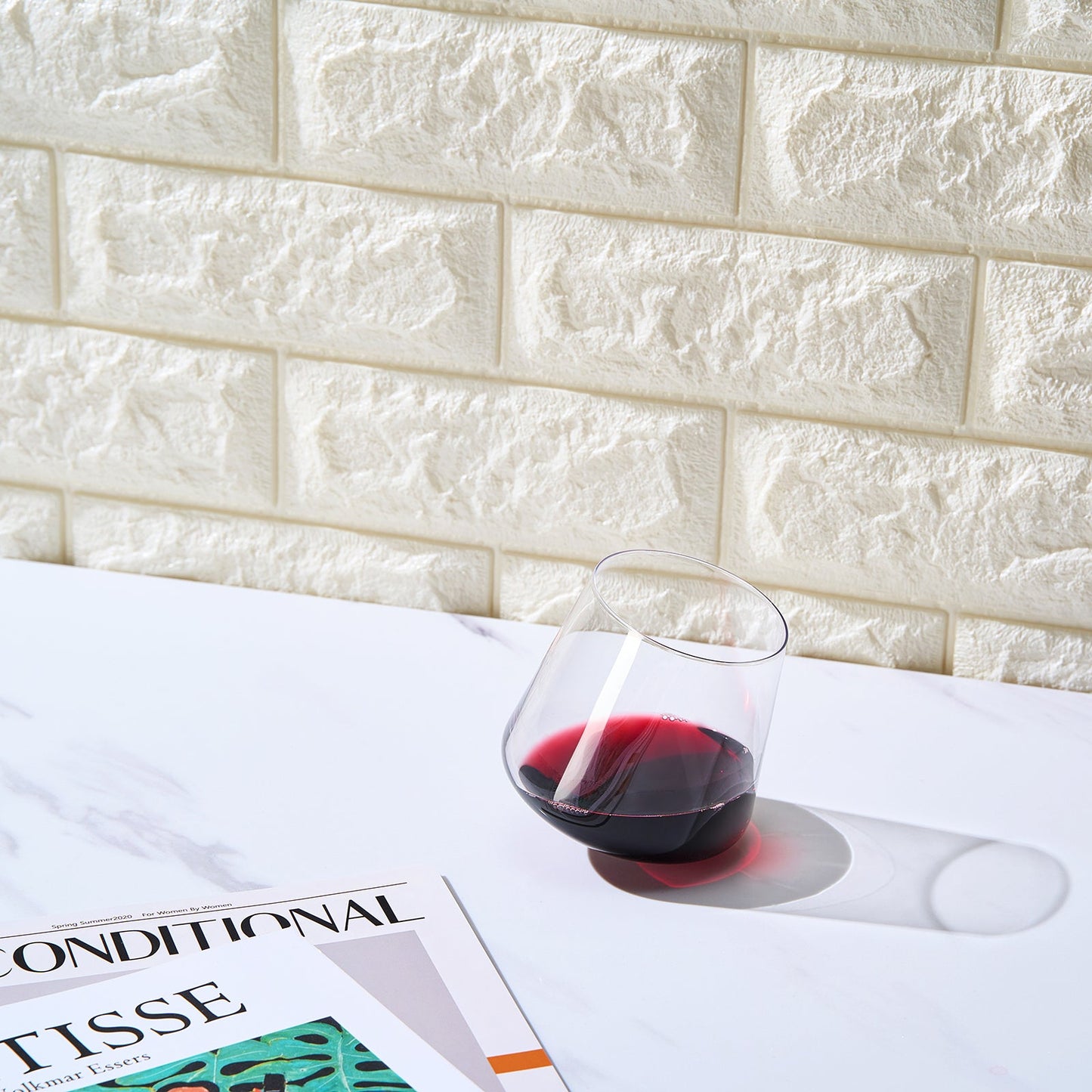 Classica Unspillable Stemless Wine Glass Set