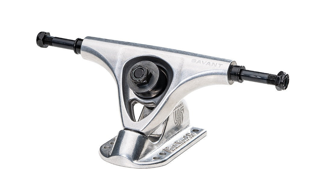 Savant Convertible longboard trucks polished metal 125/135mm 50° Paris Truck Co on Tampa Home & Garden Store