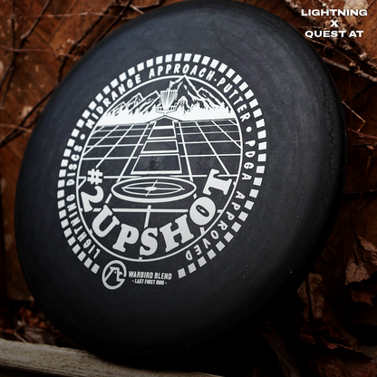 Disque de golf Lightning Limited Edition Last First Run Warbird Plastic #2 Upshot Putter