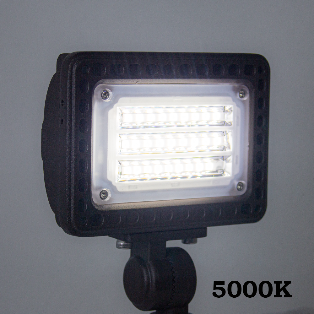 Foco LED para exteriores FLACC20 de bajo voltaje, ajustable, con CCT y potencia de 5 W a 20 W, para iluminación paisajística