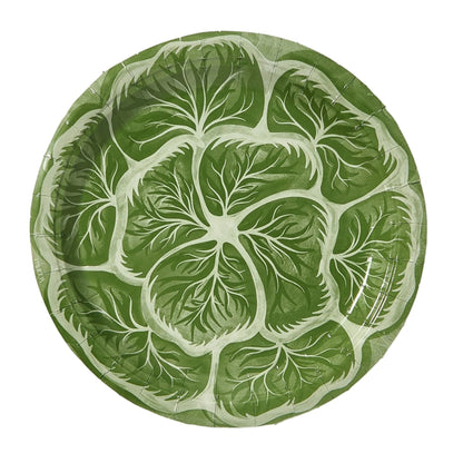 Assiettes à salade et à dessert Bunny Green Melissa's Garden (chou du jardin) - Lot de 8