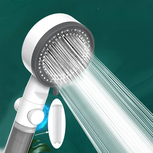High Pressure Water Saving Shower Head Handheld with 10 Spray Modes Filter Nozzle - Tampa Home & Garden Store