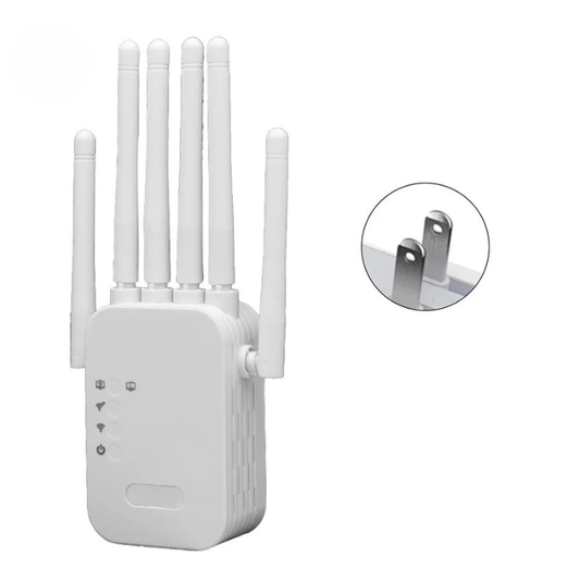 1200Mbps Dual Band WiFi Extender Signal Booster Repeater 2.4G 5G