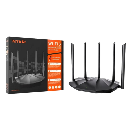 WiFi 6 AX1500 Dual Band Gigabit Router Signal Booster for Home Office - Tampa Home & Garden Store