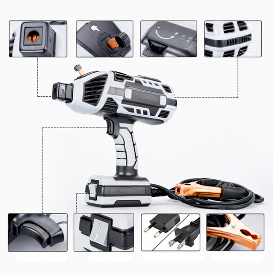 4600W Handheld Arc Welder Mini Portable Welding Machine Home DIY Euro 220V - Tampa Home & Garden Store