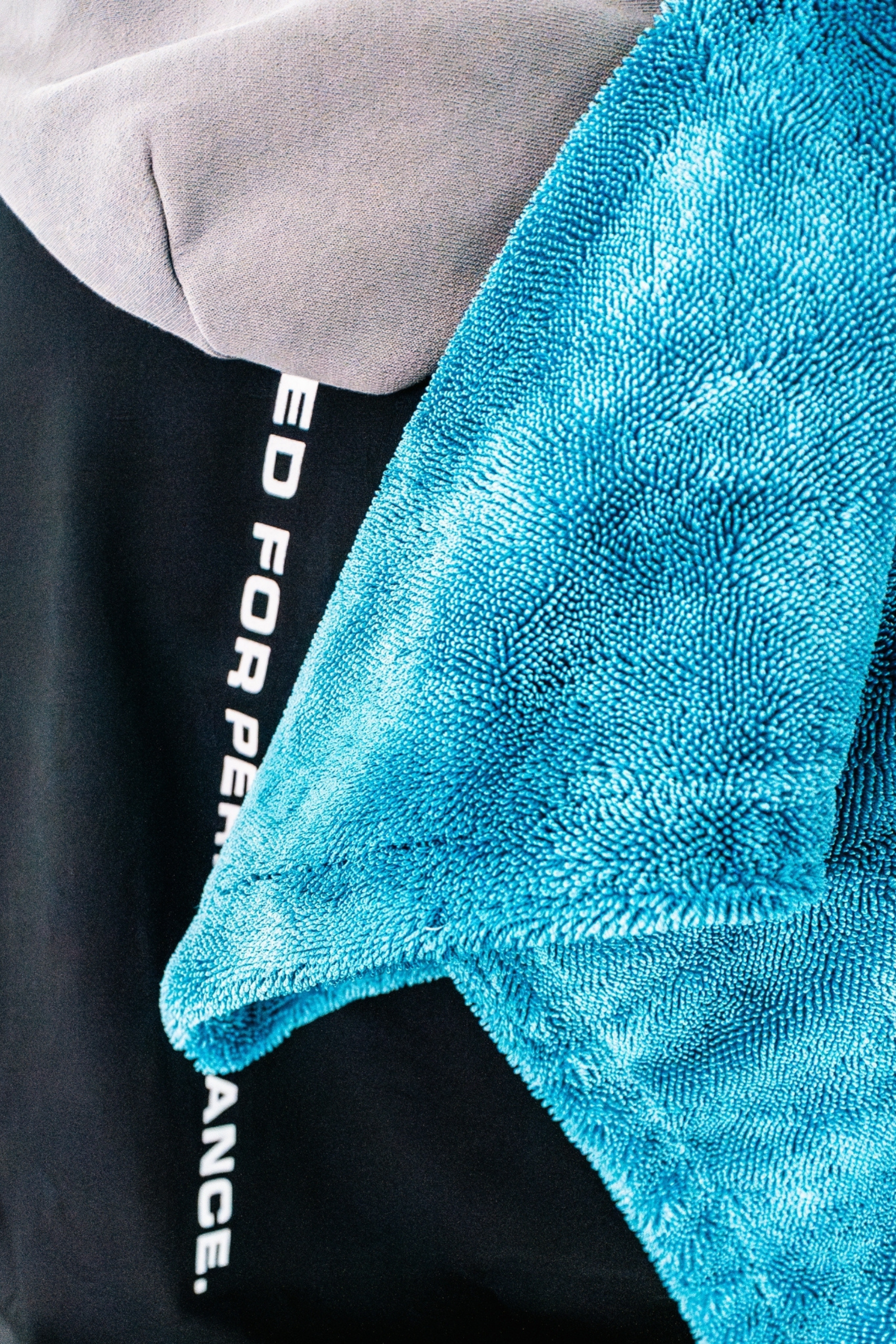 BLACKLINE Twisted-Loop Drying Towel teal microfiber loops from Blackline Car Care on Tampa Home & Garden Store