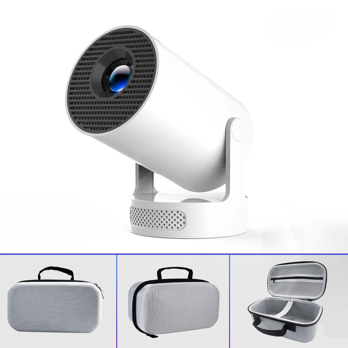 8K HD Portable Projector with WiFi6 BT5.0 Android Home Theater Outdoor Cinema