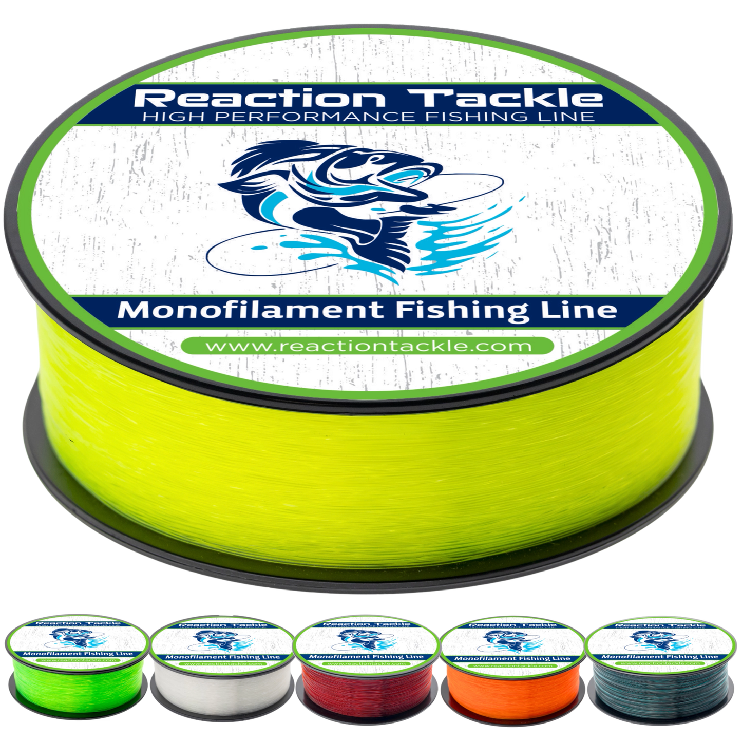 Línea de pesca de monofilamento de nailon Reaction Tackle