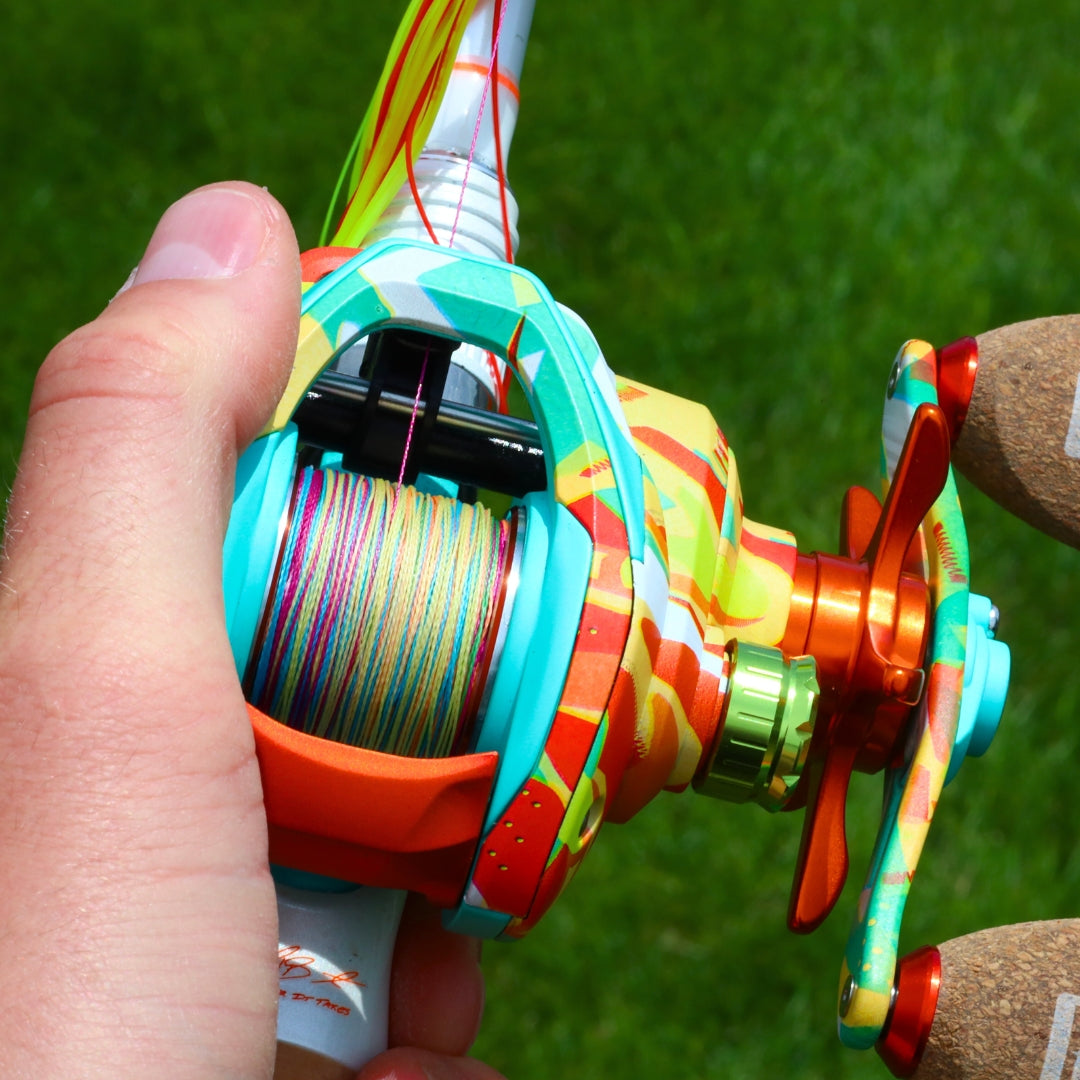 Ligne de pêche tressée Reaction Tackle - Multicolore