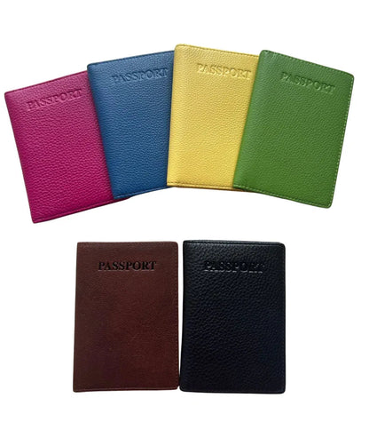 Cambridge Leather Passport Cover, Leather Wallet- Travel Wallet