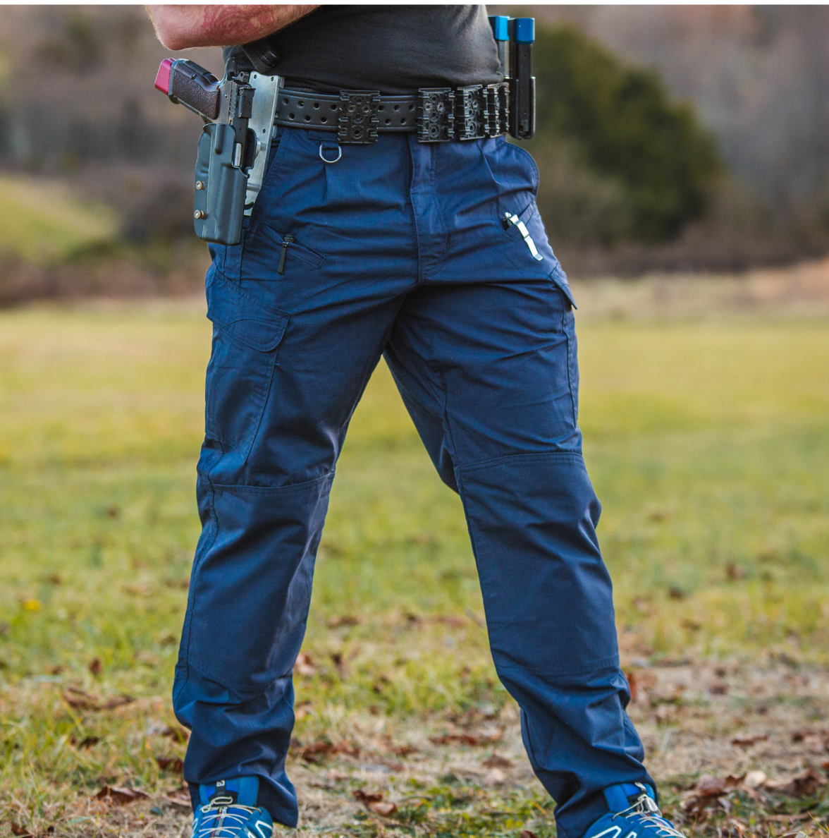 Navy Tactical Pants Navy Cargo Pants | Aztec