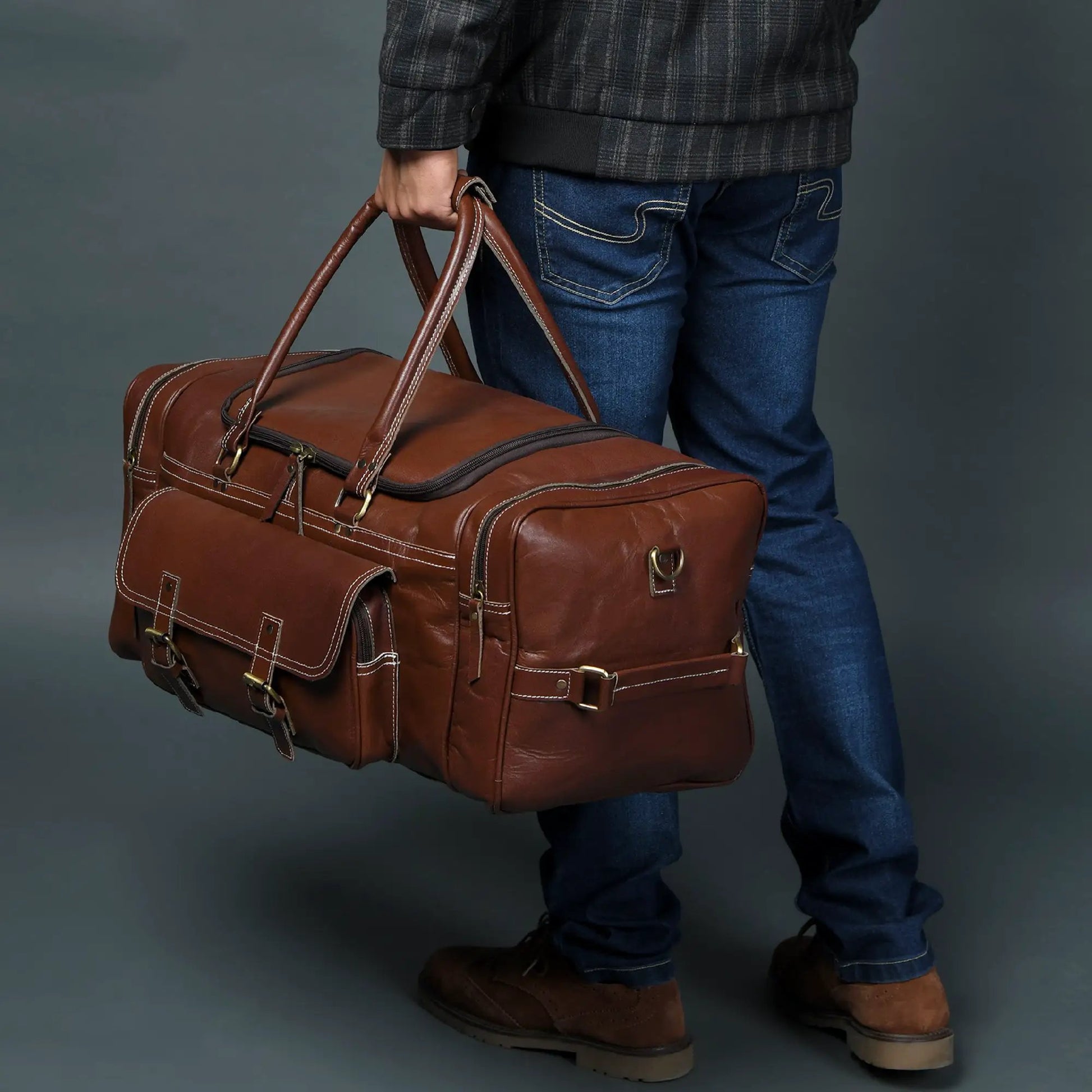 Upgraded Traveler Weekender Duffle - Tampa Home & Garden Store