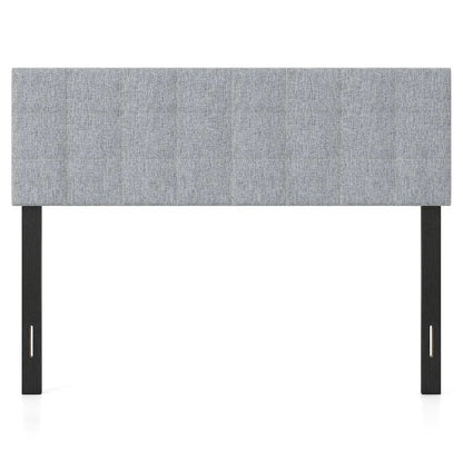 Upholstered Queen Headboard With Adjustable Legs