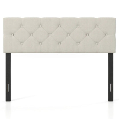 Upholstered Tufted Headboard Queen Full Size