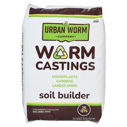 Urban Worm Company Worm Castings - Approved for Organic Use - Tampa Home & Garden Store