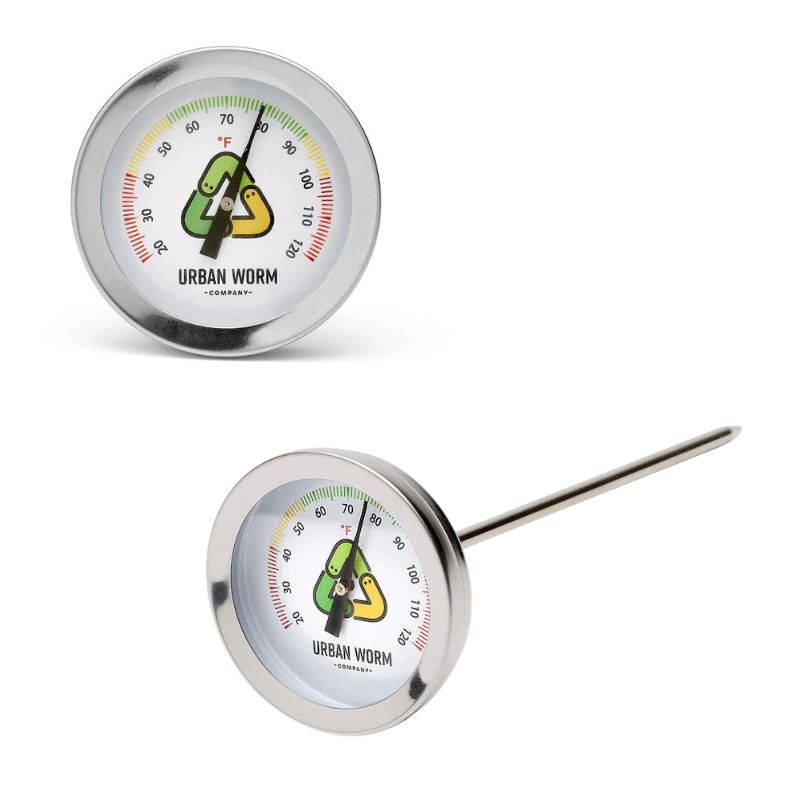 Urban Worm Thermometer - Perfect for the Garden & Worm Bin - Tampa Home & Garden Store