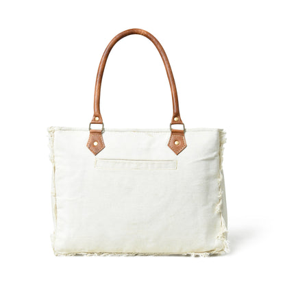 Urban Zigzag Canvas Shopper's Tote - Tampa Home & Garden Store