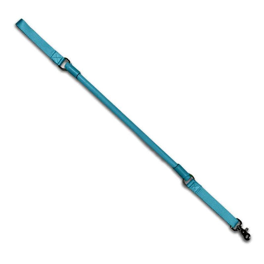 Urban Walk'r Shorter No Pull Leash for City Dogs teal blue leash with metal clip by WACKYstore on Tampa Home & Garden Store