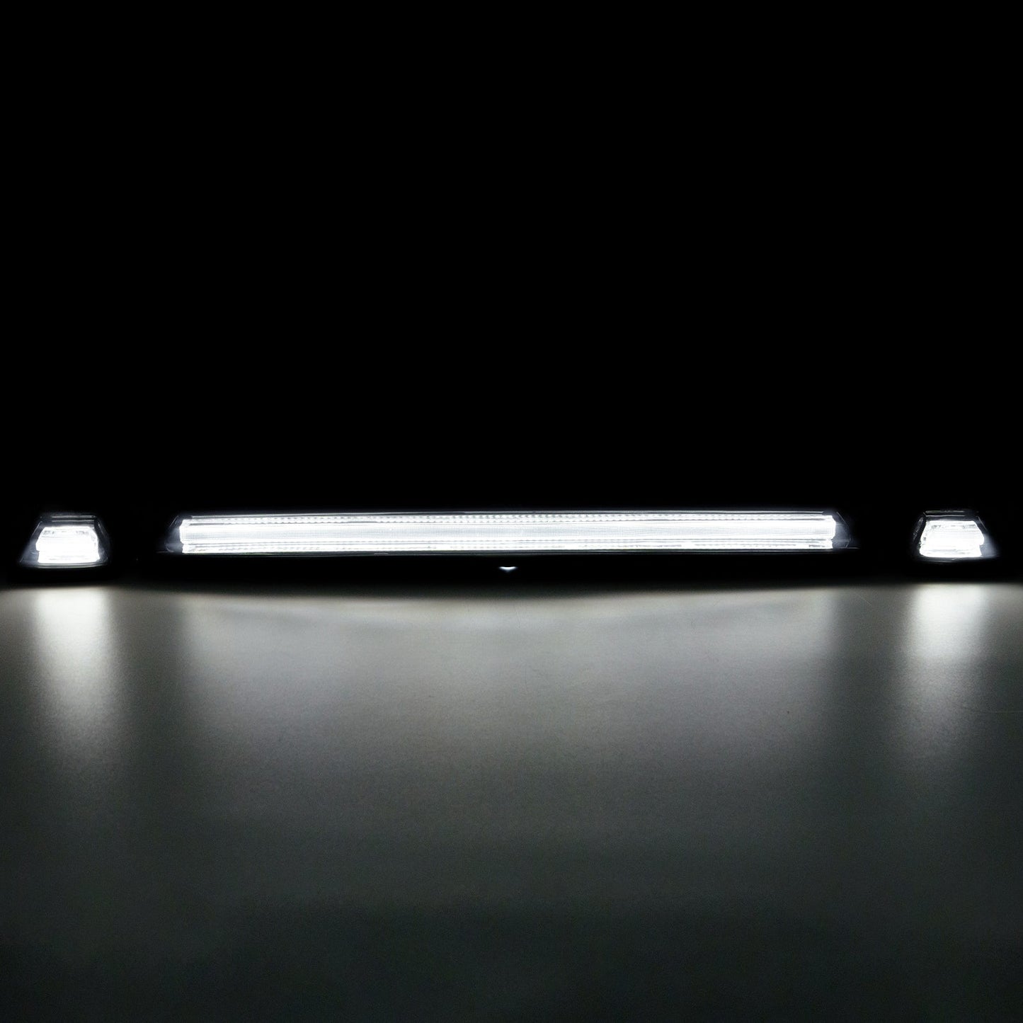 LED roof cab light bar smoked white amber for GMC Chevy HD end lamps AutoLEDTech.com on Tampa Home & Garden Store