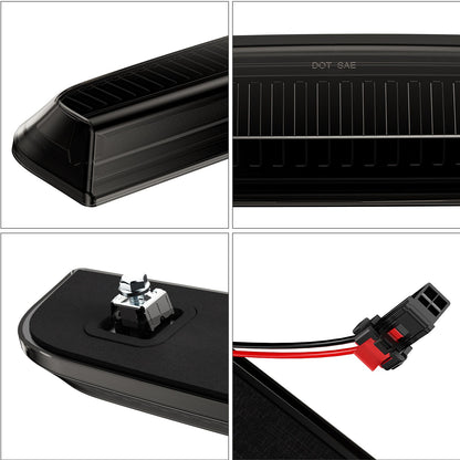 Smoked white amber LED roof cab light for 2020-2026+ GMC Chevy HD lighting AutoLEDTech.com on Tampa Home & Garden Store
