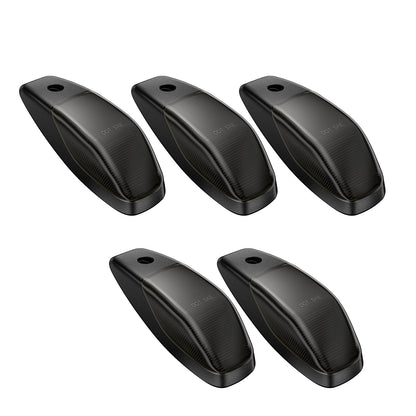 Ram HD 2019-2026 smoked white amber LED roof cab lights, set of six, black housings on Tampa Home & Garden Store