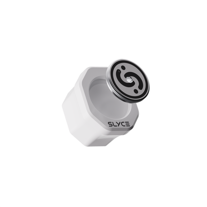 SLYCE SpeedCap con peso ajustable externamente (21 g-36 g) para mejorar el rendimiento de las palas