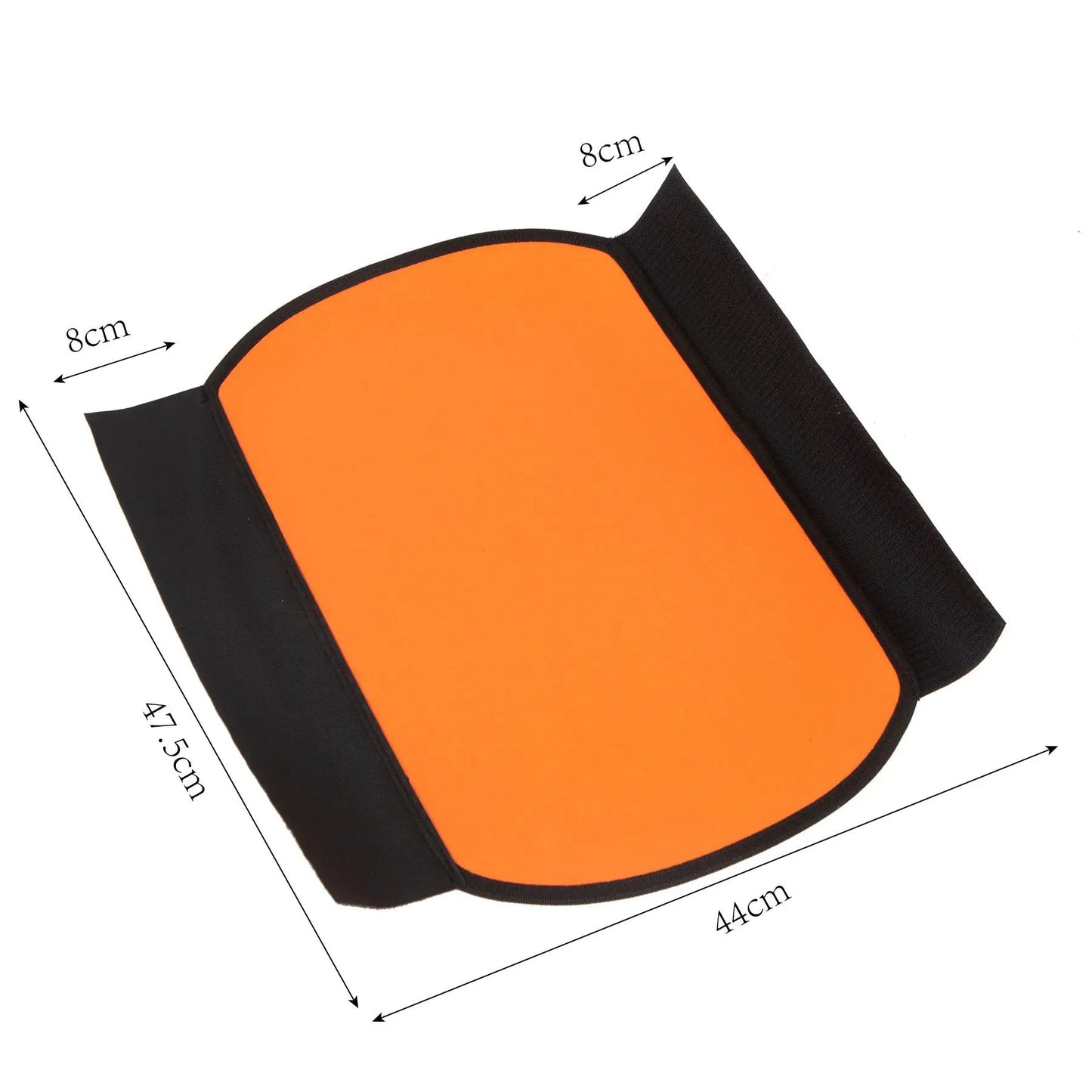 EUNORAU Thermal Ebike DownTube Battery Wrap with orange center panel and black edging on Tampa Home & Garden Store