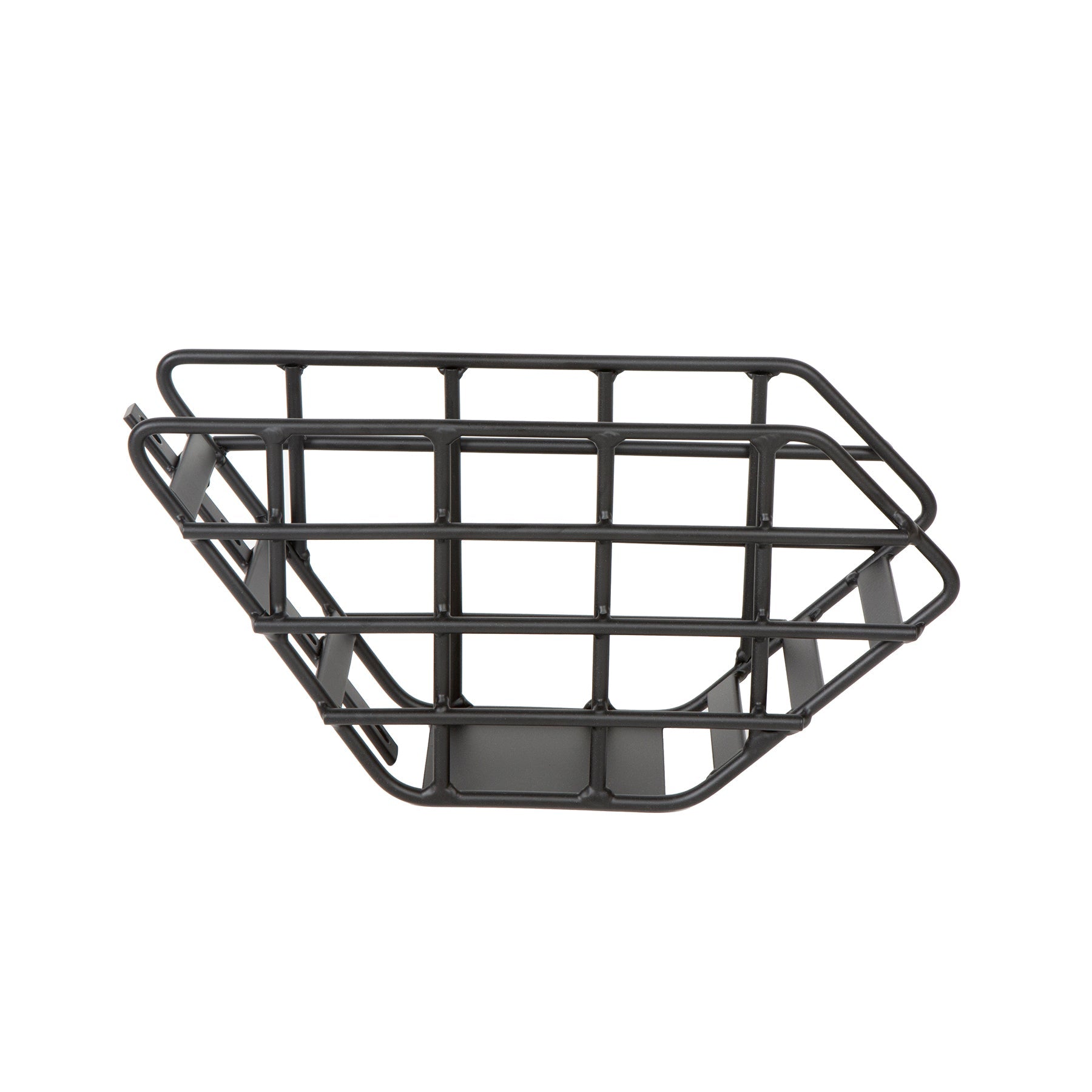 Mid-Position storage basket for FLASH Ebikes, black metal bicycle basket on Tampa Home & Garden Store