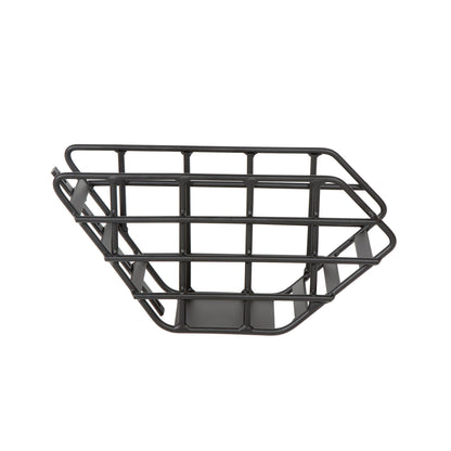 Mid-Position storage basket for FLASH Ebikes, black metal bicycle basket on Tampa Home & Garden Store
