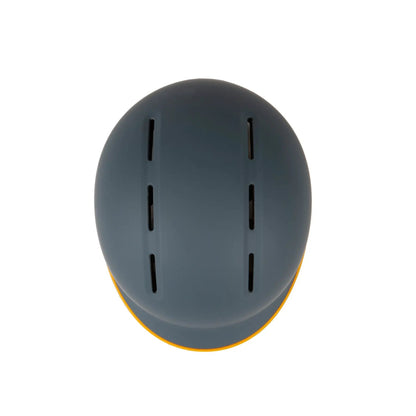 EUNORAU Genesis JR Kids Bike Helmet dark blue with orange trim, vented top on Tampa Home & Garden Store